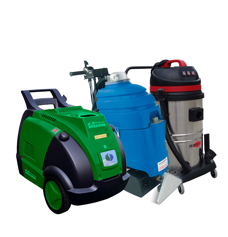 Steam on wheels España Portugal Steam cleaning
